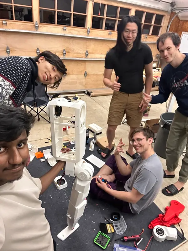 team validating assembly